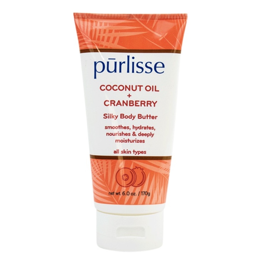 Purlisse Coconut Oil + Cranberry Silky Body Butter